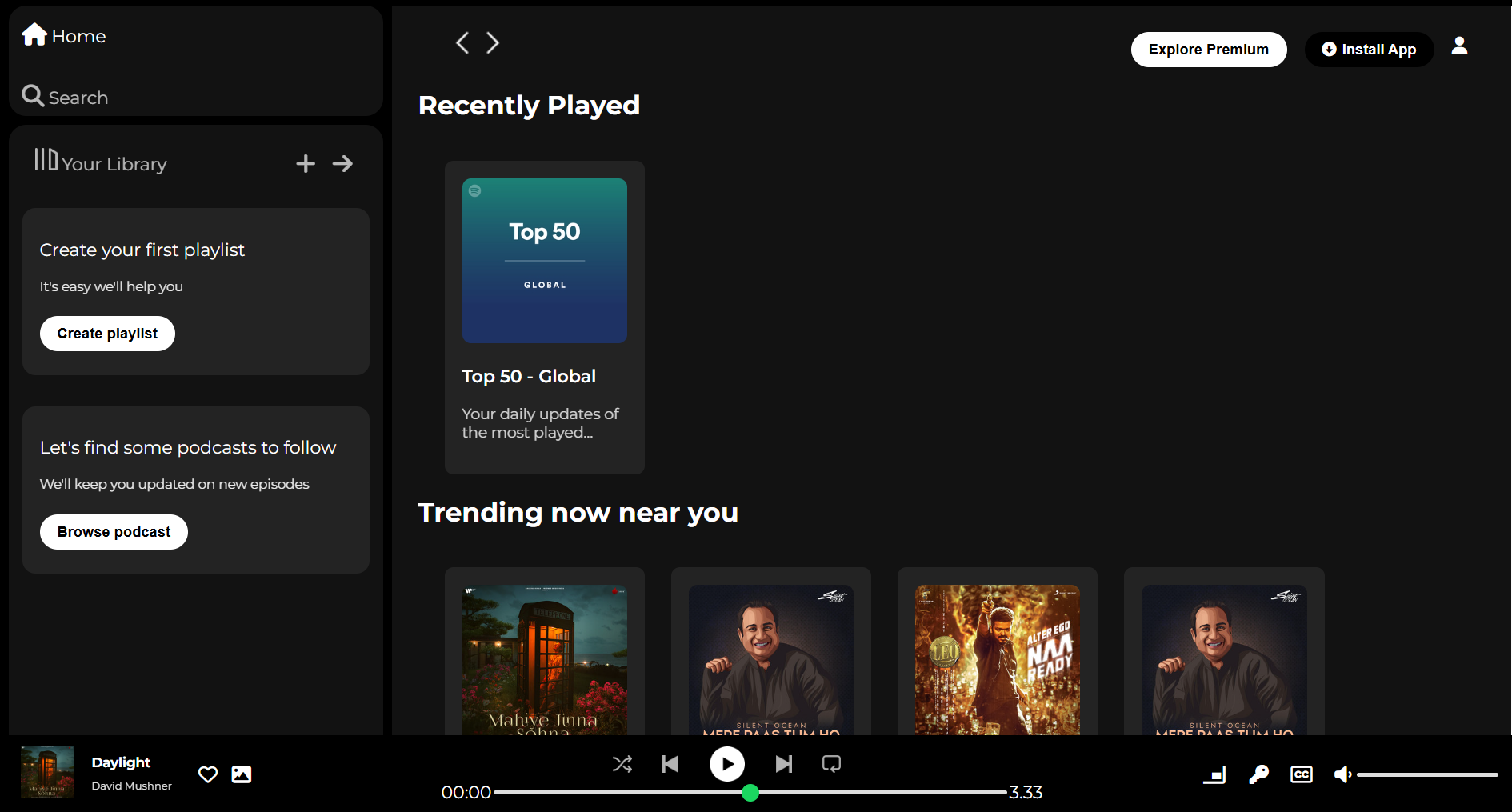 Spotify Clone